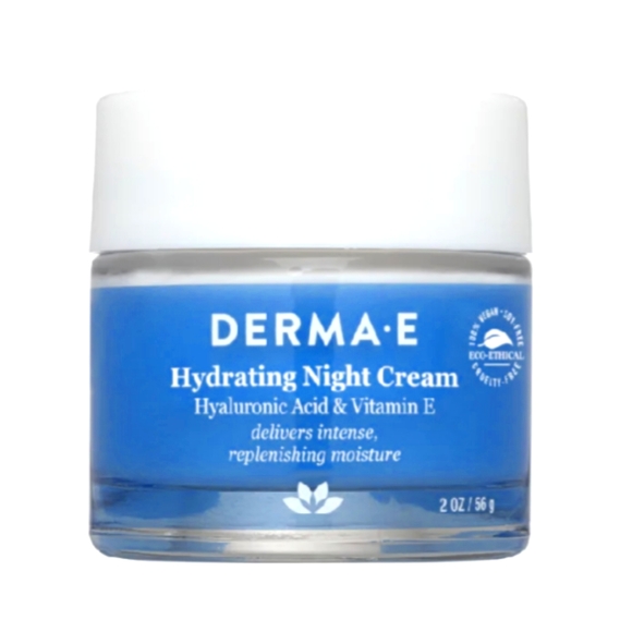 Derma E Skincare Derma E Hydrating Night Cream Hyaluronic Acid